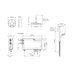 Mira Platinum Dual Ceiling Fed Digital Shower - Pumped (1.1796.002) - thumbnail image 4