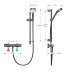 Mira Relate Thermostatic EV Bar Mixer Shower - Matt Black (1.1836.466) - thumbnail image 4