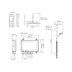 Mira Vision Dual Ceiling Fed Digital Shower - High Pressure (1.1797.101) - thumbnail image 4