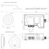 Aqualisa Optic Q Smart Shower Concealed with Fixed Head - HP/Combi (OPQ.A1.BR.23) - thumbnail image 4