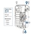 Triton Omnicare Design Thermostatic Electric Shower With Extended Kit 9.5kW - White (TEOMND91) - thumbnail image 4