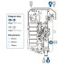 Triton Omnicare Design Thermostatic Electric Shower With Grab Riser Rail and Digital Waste 9.5kW - W (TEOMNDDG91) - thumbnail image 4