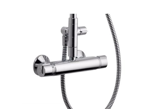 Aqualisa Rush bar mixer shower with diverter spares breakdown diagram