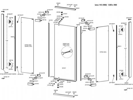 Daryl Iana 143 spares breakdown diagram