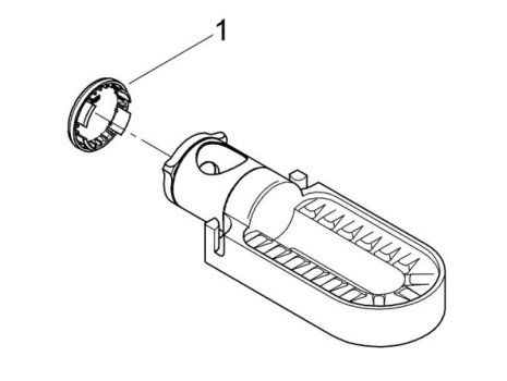 Grohe Relexa Plus 28mm soap dish - chrome (28631000) spares breakdown diagram