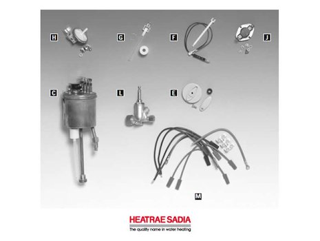 Heatrae Cameo 2 (Cameo 2) spares breakdown diagram