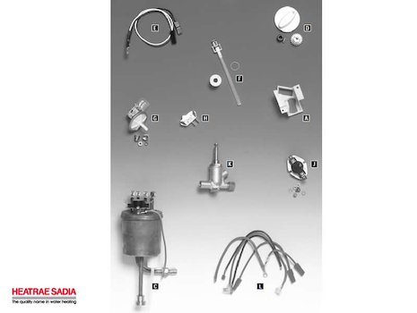 Heatrae Sceptre Plus (Sceptre Plus) spares breakdown diagram