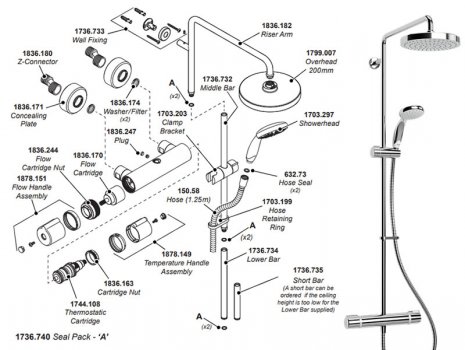 Mira Reflex ERD MK1 (2.1878.004) spares breakdown diagram