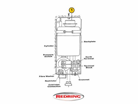 Redring Instant 6 (Instant 6) spares breakdown diagram