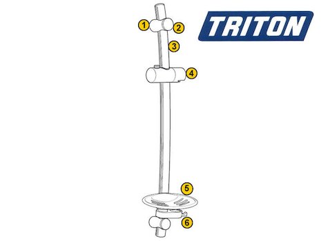 Triton Aiden (Aiden) spares breakdown diagram