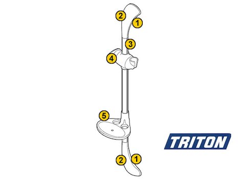 Triton Archie (Archie) spares breakdown diagram