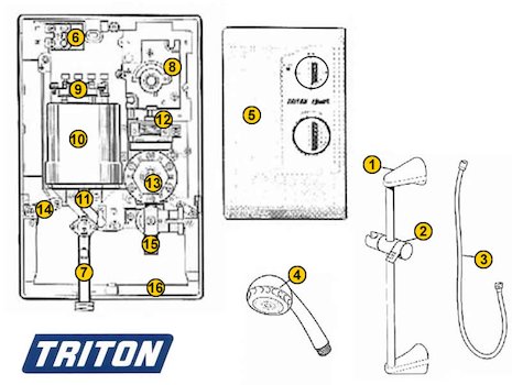thumbnail image 2 of Genuine Triton Solenoid Valve Assembly 83300450 / 22007740 For Triton Electric Shower 2 of 5