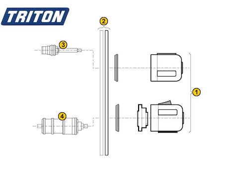 Triton Lima (Lima) spares breakdown diagram