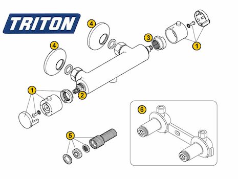 Triton Oltis (Oltis) spares breakdown diagram