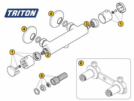 Triton Sema MK1 (Sema) spares breakdown diagram